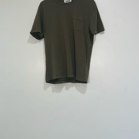 YMC Green Short Sleeve Tee - Picture 1 of 3